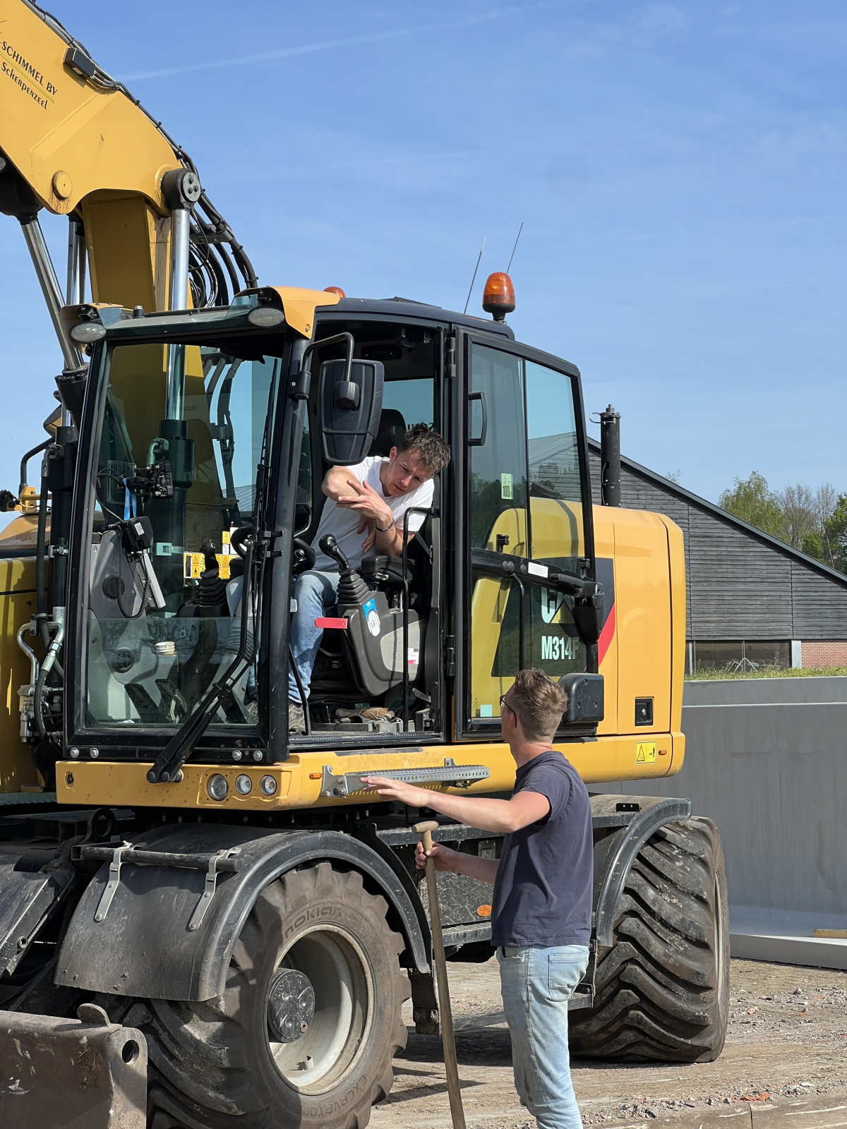 Werken bij Loon-& Grondverzetbedrijf Schimmel Bv