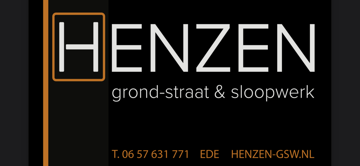 Contactpersoon van Henzen grond straat en sloopwerk