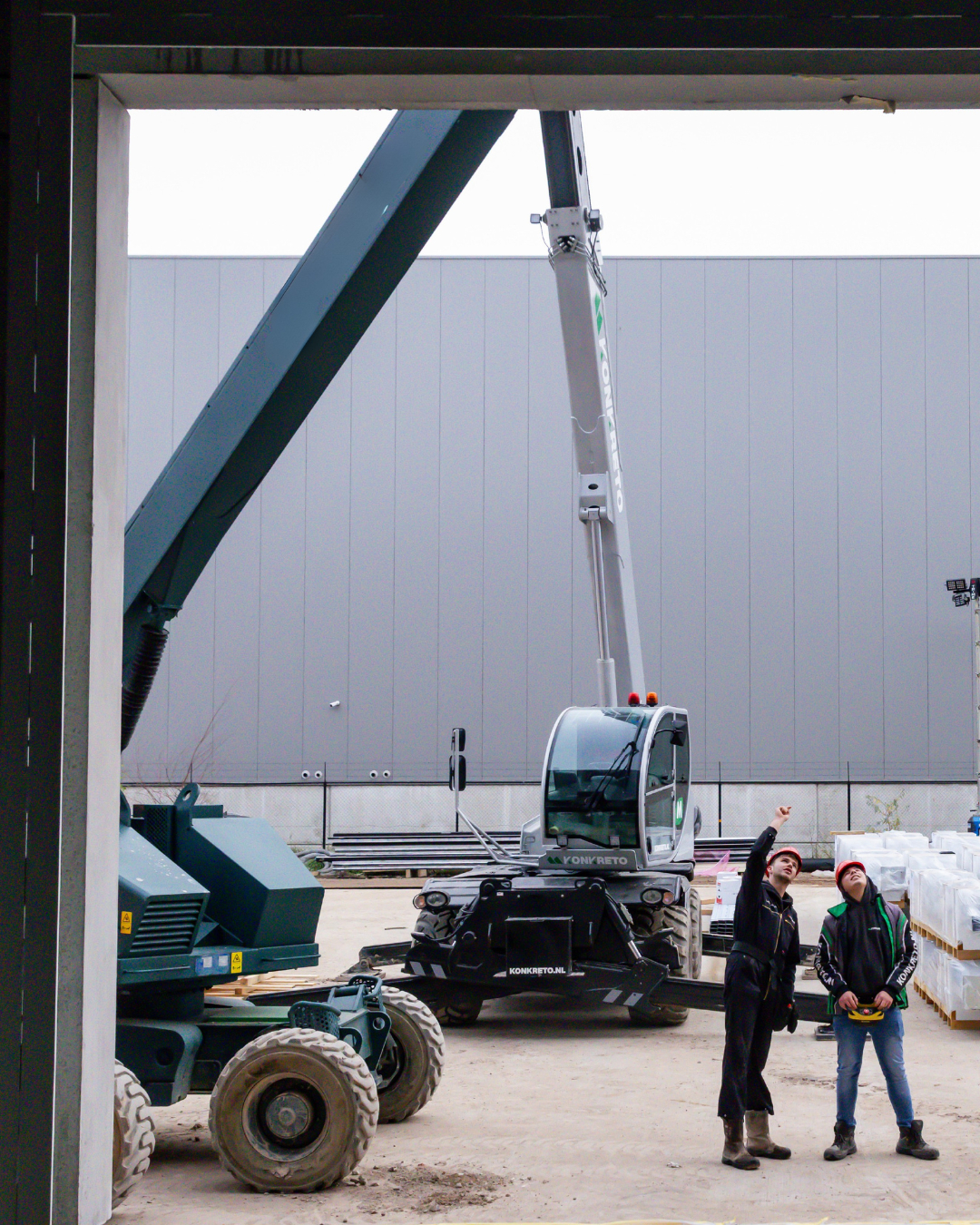 Werken bij Konkreto staalbouw