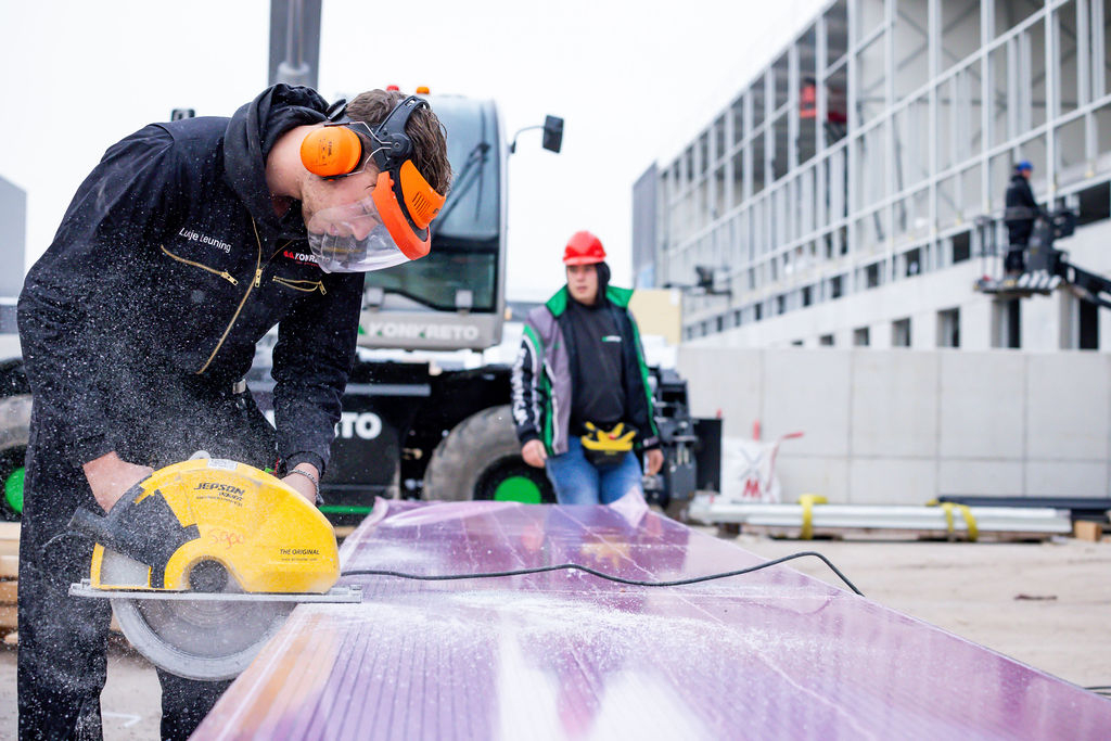 Werken bij Konkreto dak en wand