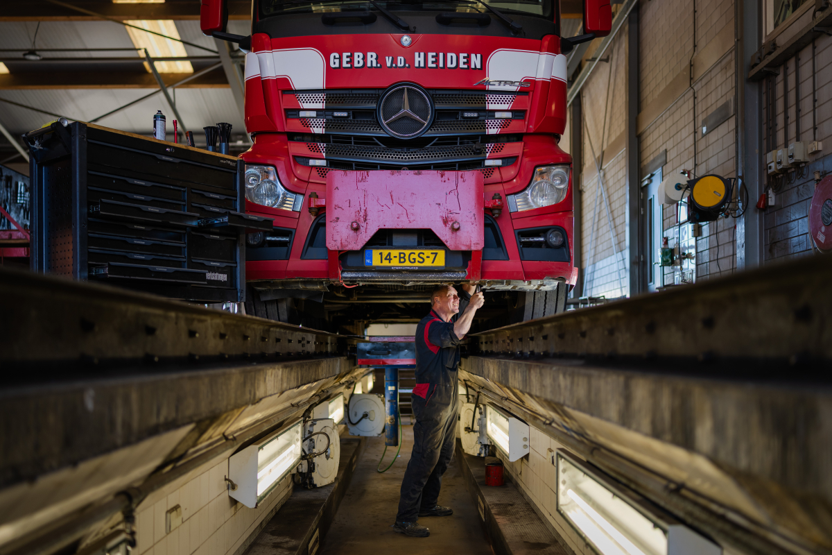 Werken bij Gebroeders van der Heiden Transport BV.